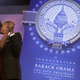 President Barack Obama and first lady Michelle Obama dance during the Commander in Chief Inaugural Ball on January 21, 2013, in Washington, DC.